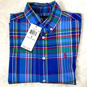 Boys Ralph Lauren Button Up Shirt